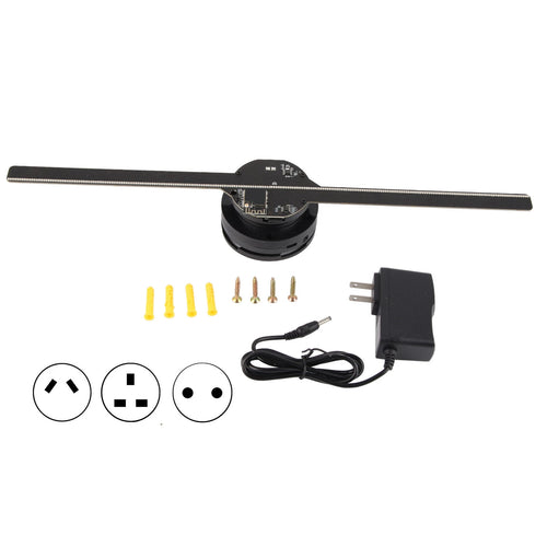 3D Hologram Fan – 224 LED Beads, 800x480P Display