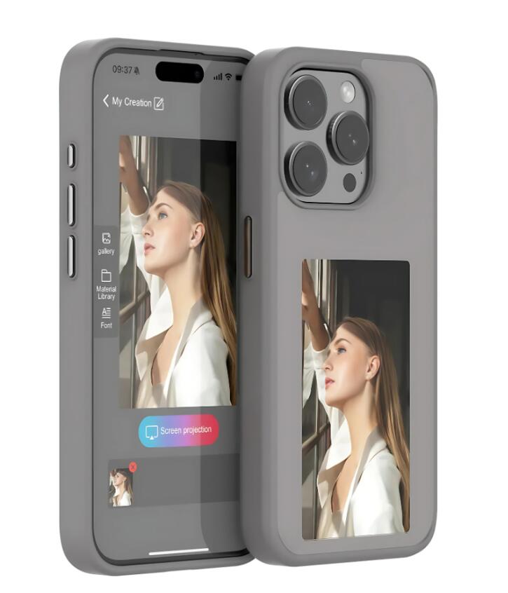E-Ink Phone Case – Customizable E-Paper Display for iPhone