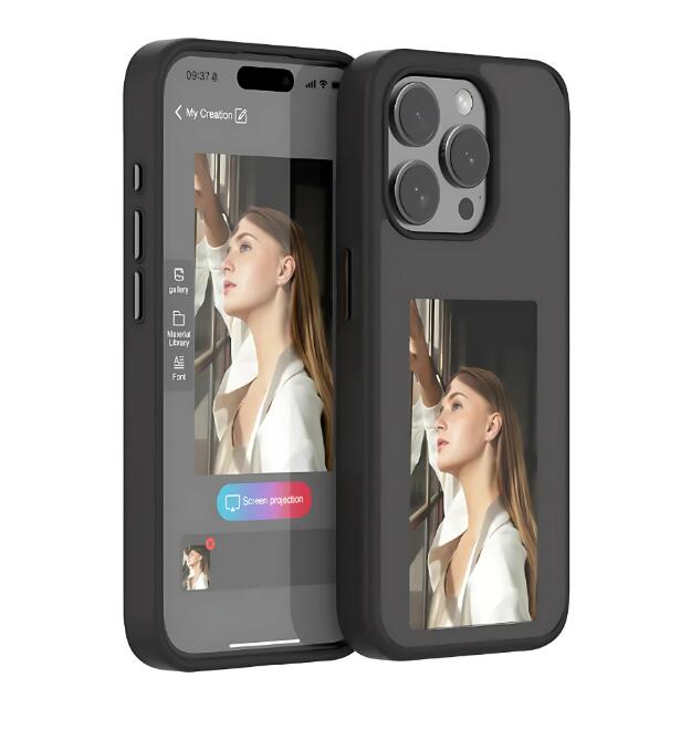 E-Ink Phone Case – Customizable E-Paper Display for iPhone