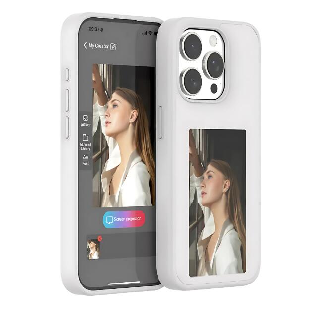 E-Ink Phone Case – Customizable E-Paper Display for iPhone